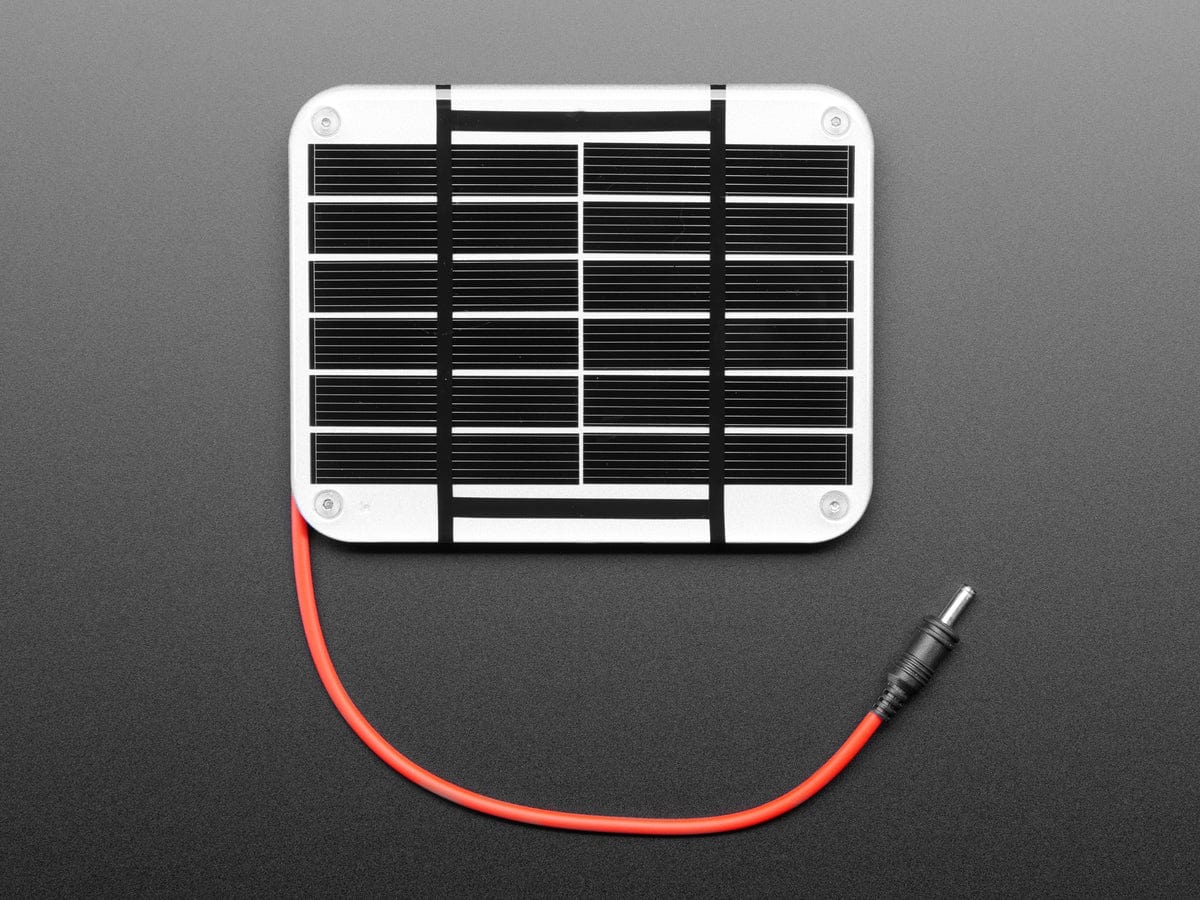 Small 6V 1W Solar Panel - Silver [Discontinued] - Image 2