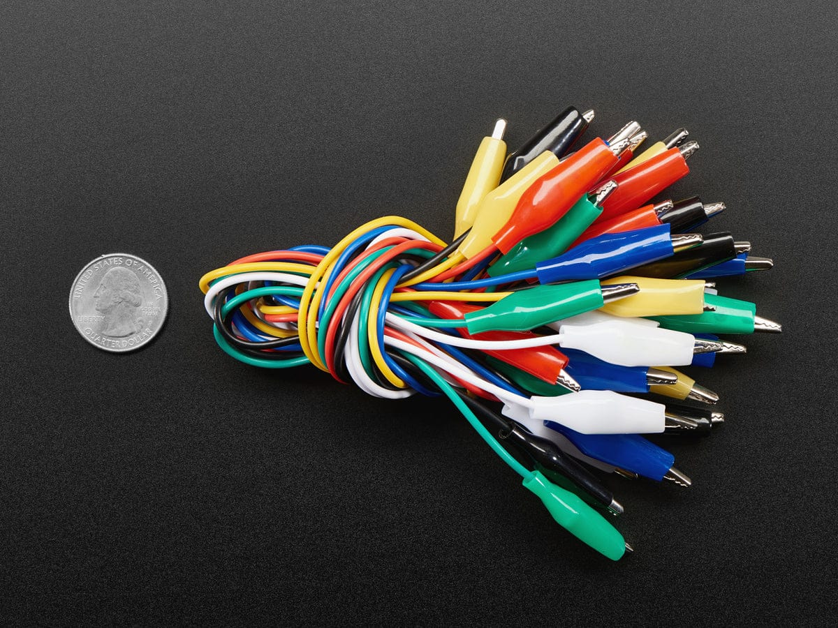 Small Alligator Clip Test Lead (Set of 18) - Image 3