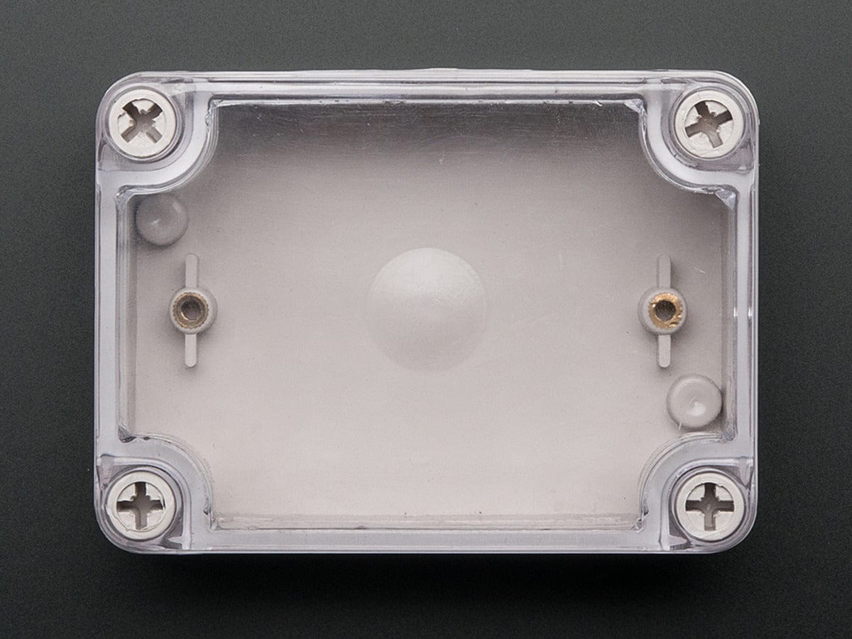 Small Plastic Project Enclosure - Weatherproof with Clear Top - Image 4