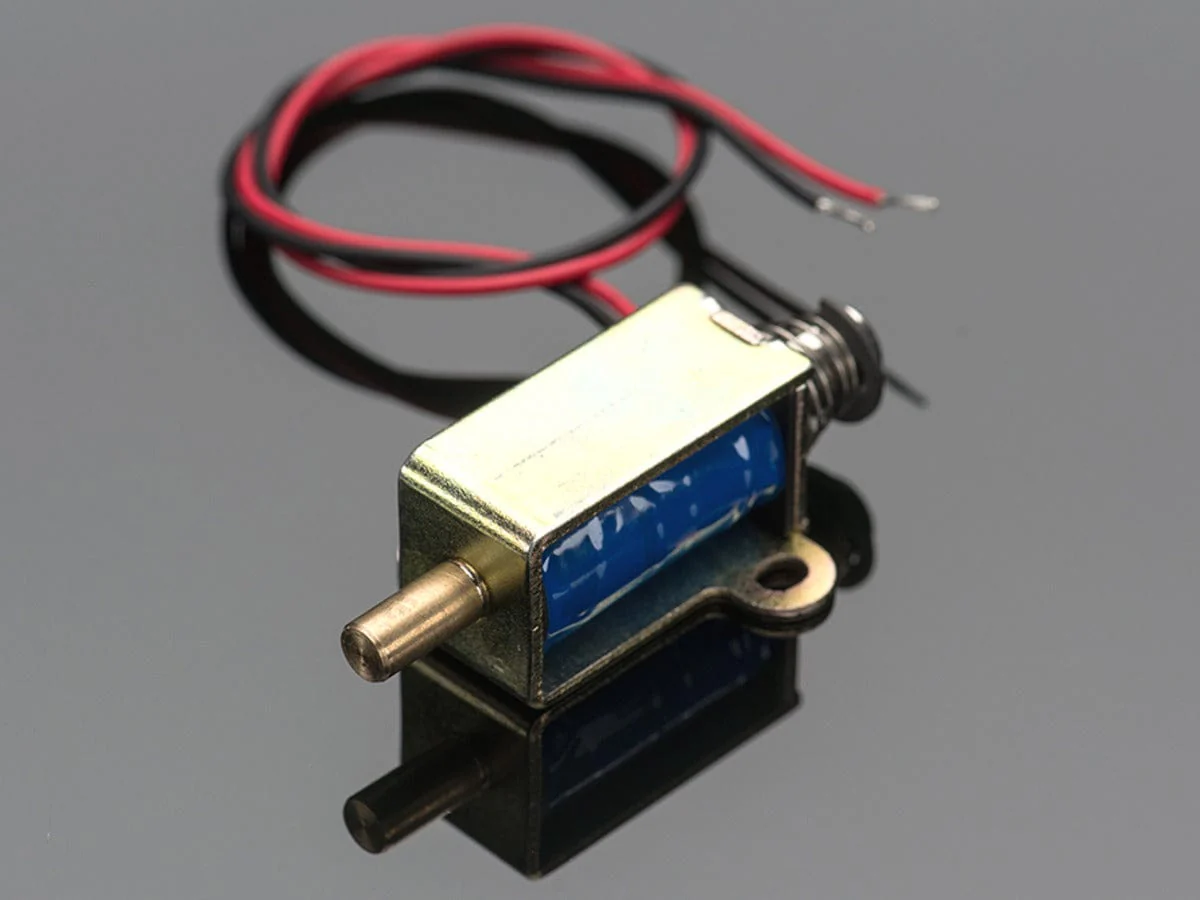 Small  Push-Pull Solenoid - 12VDC - Image 4