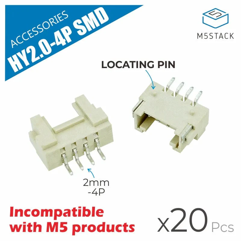SMD Grove Headers with Locating Pins - 20-Pack - Image 2