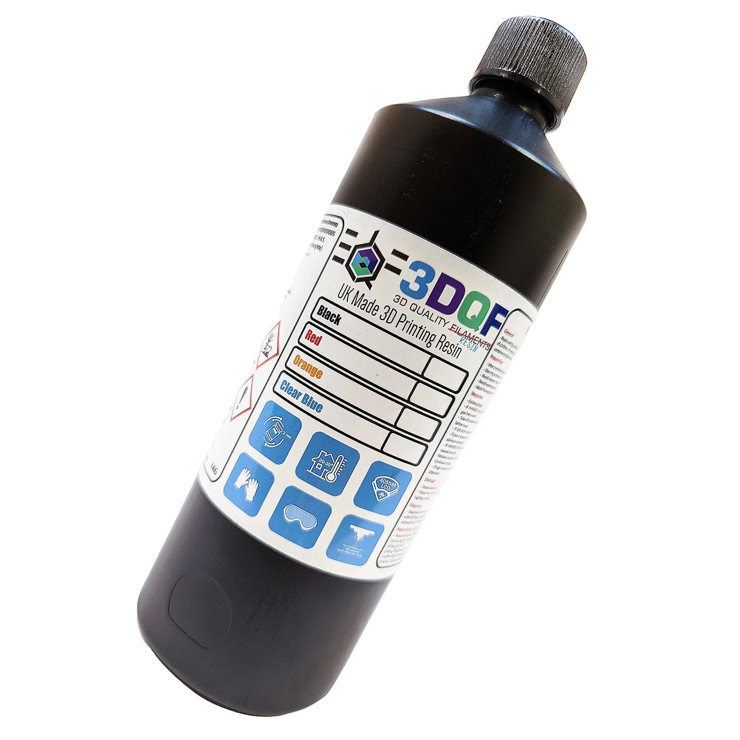 3DQF Smoke Rapid-Cure 3D Printer Resin - Image 3