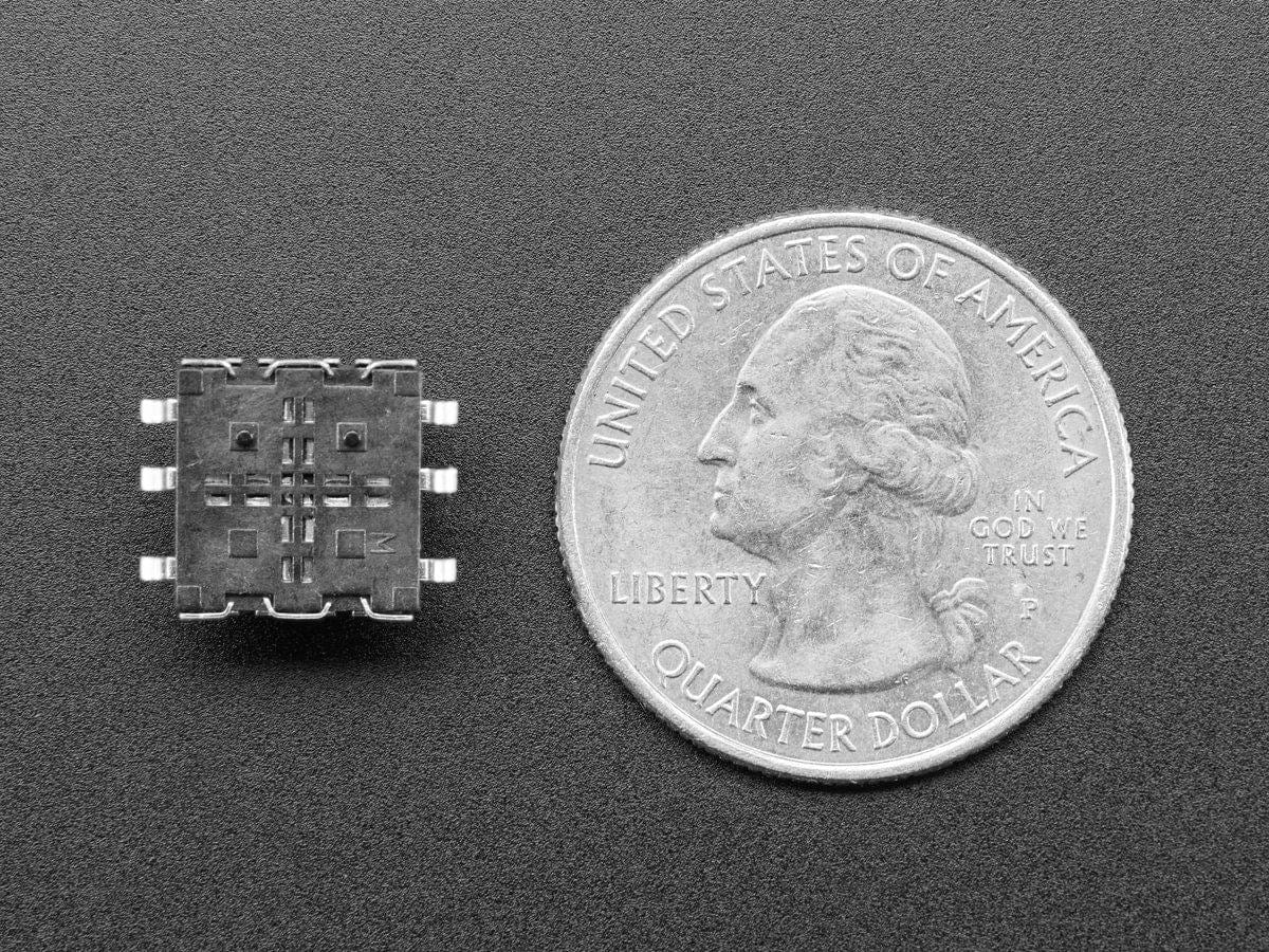 SMT 5-Way Directional Joystick / Navigation Switch (10.5mm x 10mm x 7mm) [Discontinued] - Image 4