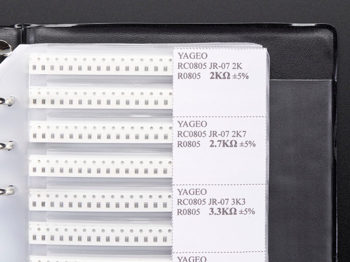 SMT/SMD 0805 Resistor and Capacitor Book - 3725 pieces - Image 2