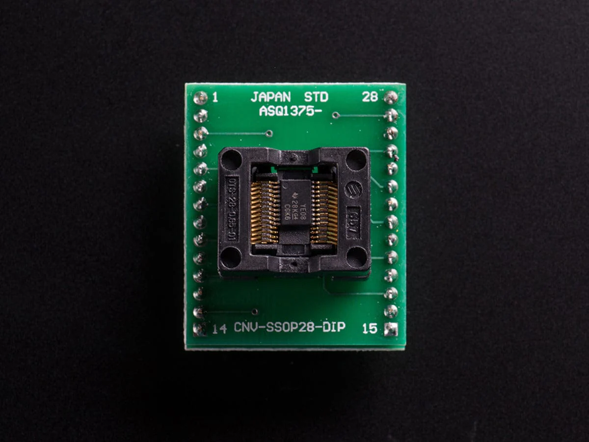 SMT Test Socket - TSSOP-28 Breakout [Discontinued] - Image 2