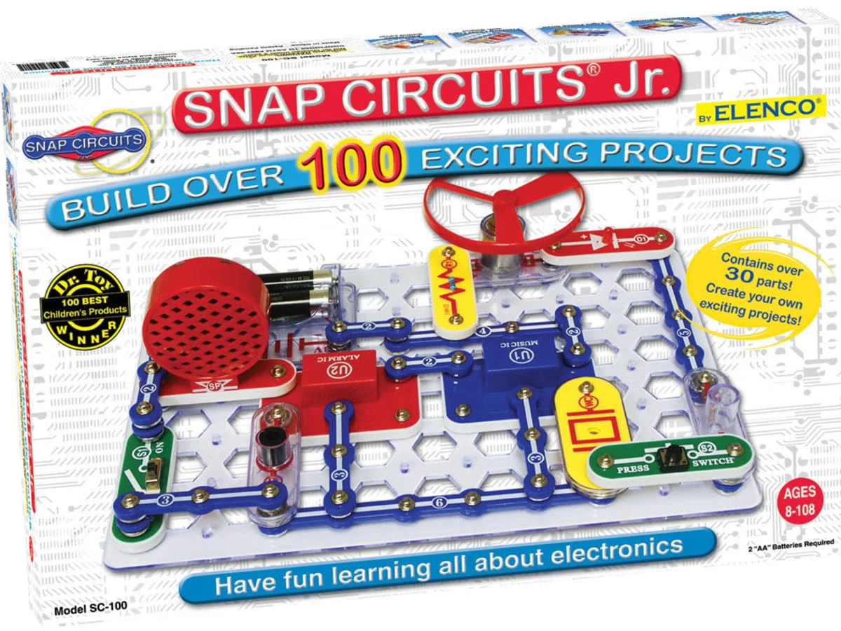 Snap Circuits® Jr. 100 Experiments (Elenco SC-100) [Discontinued] - Image 2