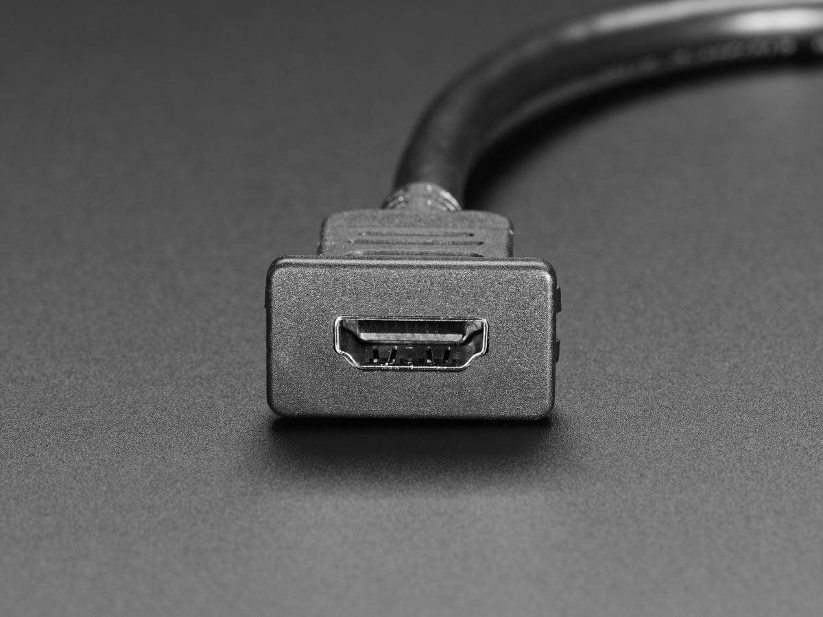 Snap-In Panel Mount HDMI Cable - 30cm - Image 3