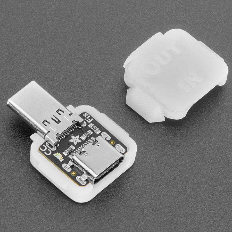 Snap-on Enclosure for Adafruit USB-C CC Resistor Fixer - Image 3
