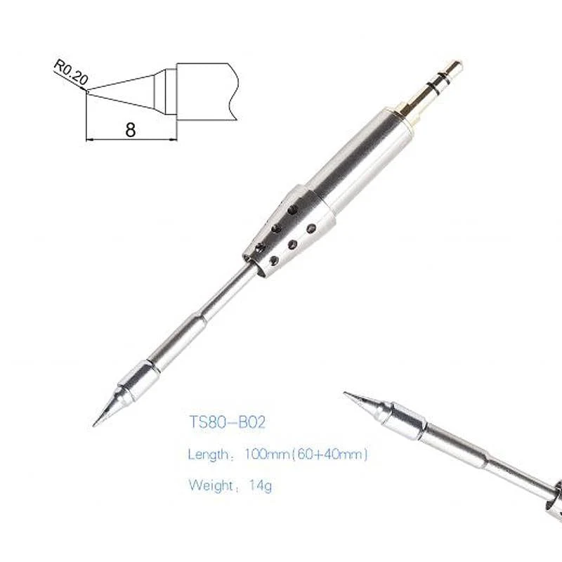 Soldering Tip B02 For TS80 Soldering iron - Image 4