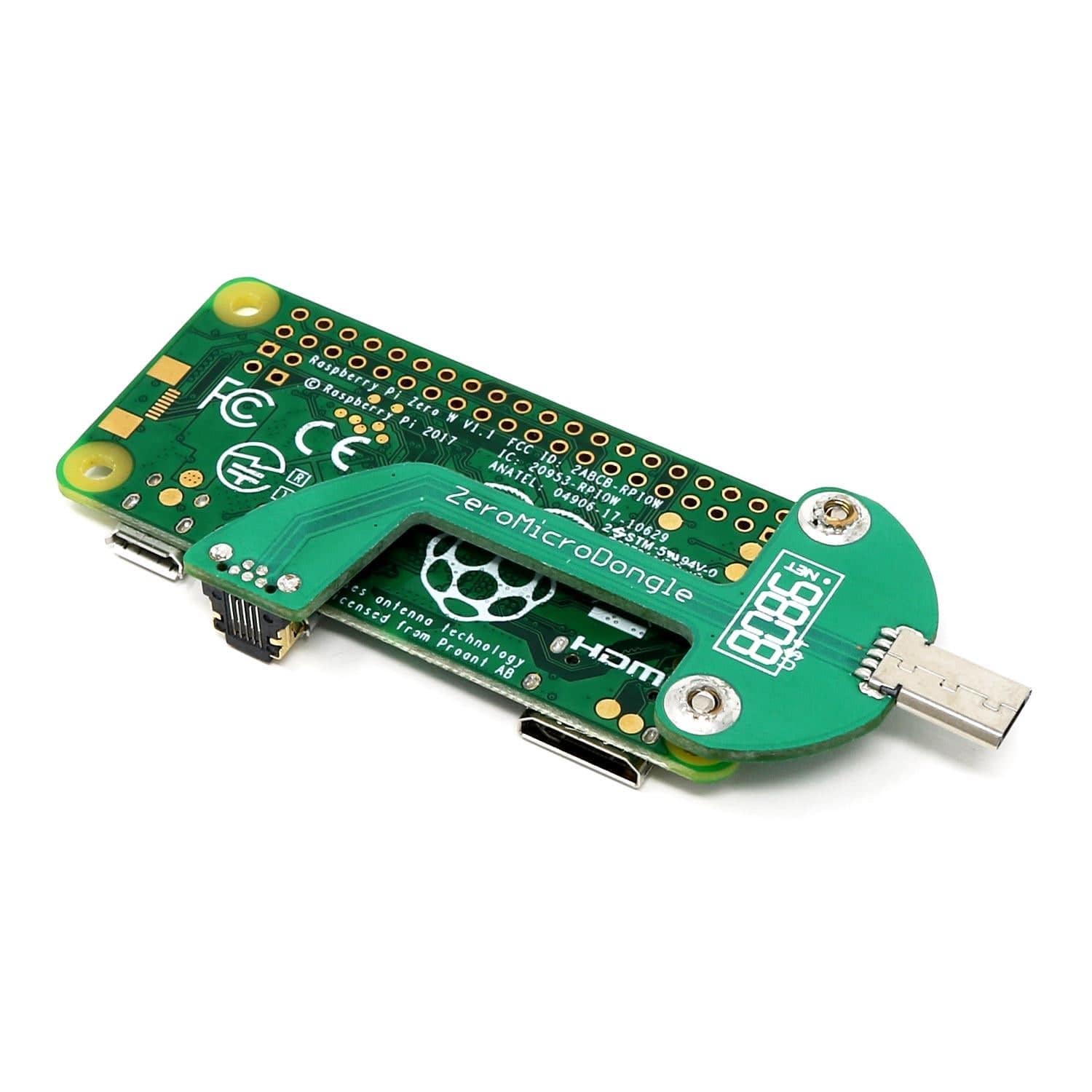 Solderless Micro-USB Zero Dongle for Raspberry Pi Zero - Image 2