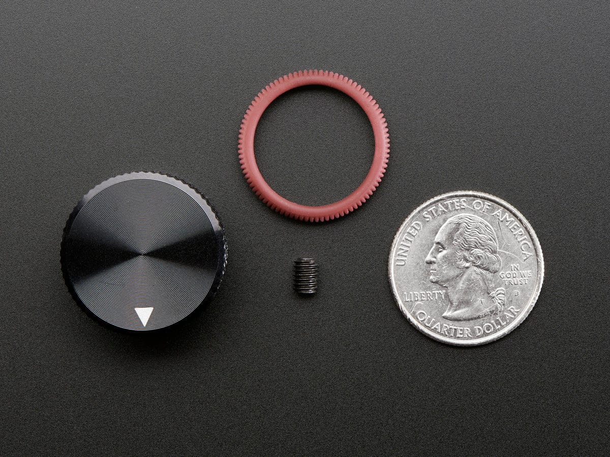 Solid Machined Metal Knob - 1" Diameter - Image 3