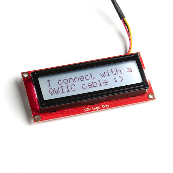 SparkFun 16x2 SerLCD - RGB Backlight (Qwiic) - Image 2