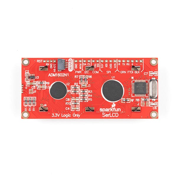 SparkFun 16x2 SerLCD - RGB Backlight (Qwiic) - Image 3