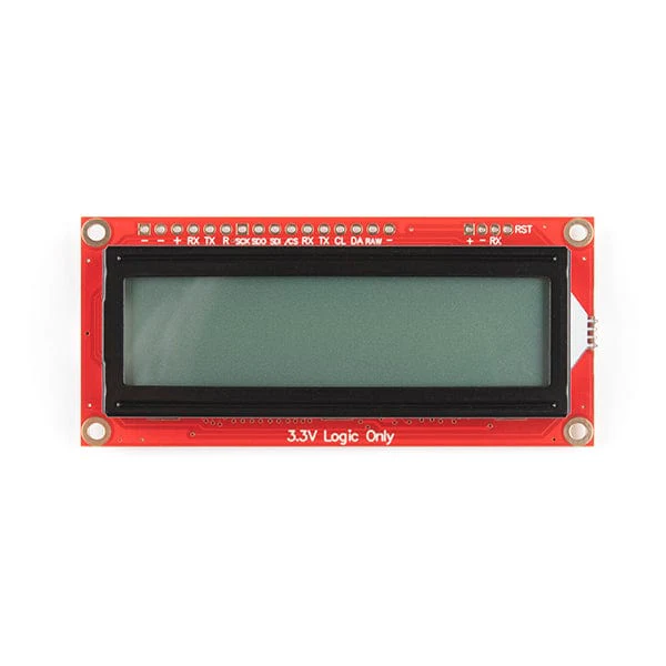 SparkFun 16x2 SerLCD - RGB Backlight (Qwiic) - Image 4