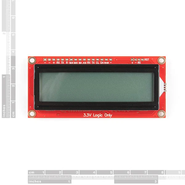 SparkFun 16x2 SerLCD - RGB Backlight (Qwiic) - Image 5