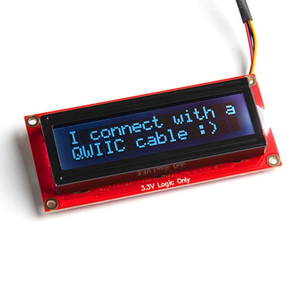 SparkFun 16x2 SerLCD - RGB Text (Qwiic) - Image 2