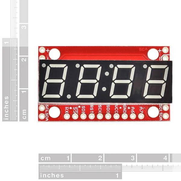 SparkFun 7-Segment Serial Display - Red - Image 5