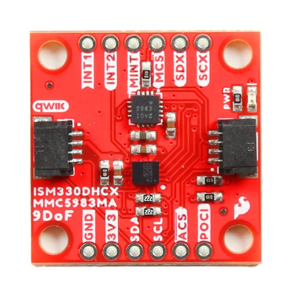 SparkFun 9DoF IMU Breakout - ISM330DHCX, MMC5983MA (Qwiic) - Image 3