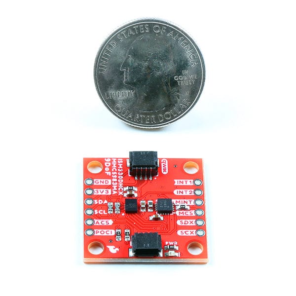 SparkFun 9DoF IMU Breakout - ISM330DHCX, MMC5983MA (Qwiic) - Image 4