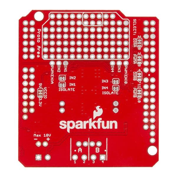SparkFun Ardumoto - Motor Driver Shield - Image 4