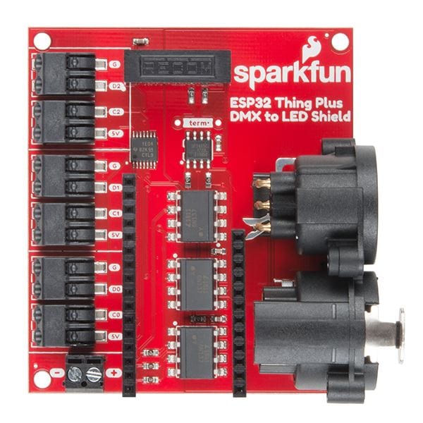 SparkFun ESP32 Thing Plus DMX to LED Shield - Image 3