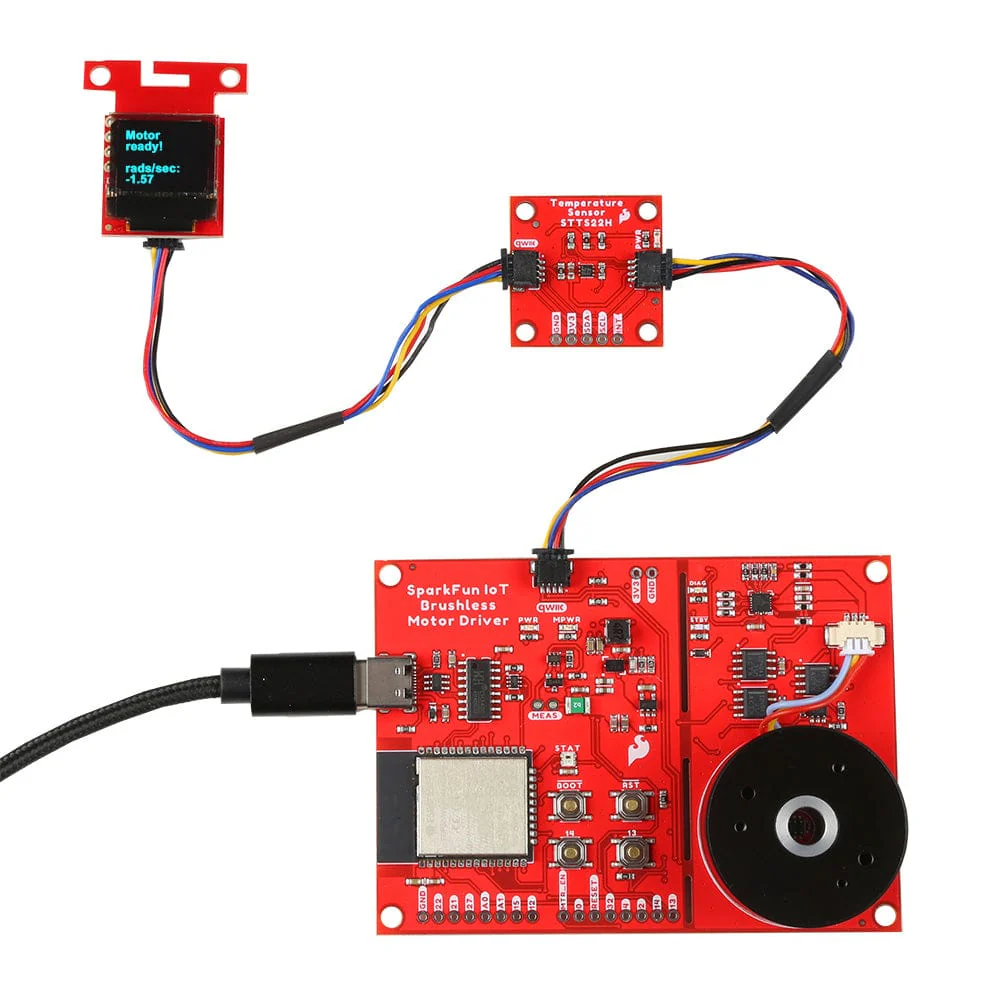 SparkFun IoT Brushless Motor Driver (ESP32 WROOM, TMC6300) - Image 4