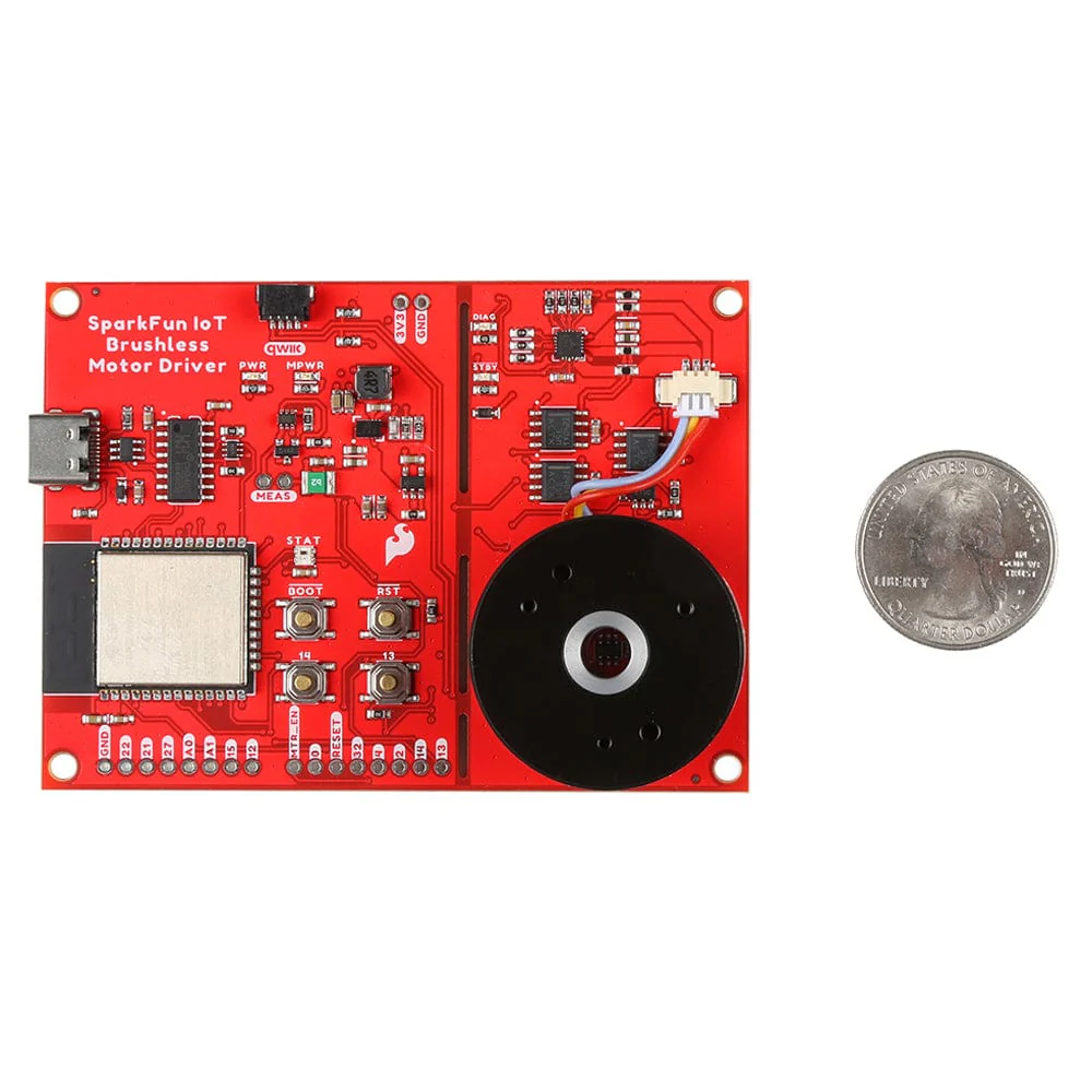 SparkFun IoT Brushless Motor Driver (ESP32 WROOM, TMC6300) - Image 5