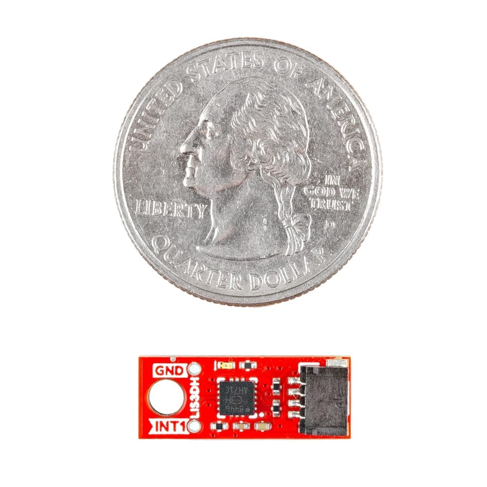 SparkFun Micro Triple Axis Accelerometer Breakout - LIS3DH (Qwiic) - Image 4