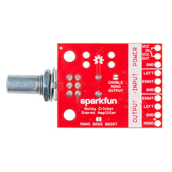 SparkFun Noisy Cricket Stereo Amplifier - 1.5W - Image 2