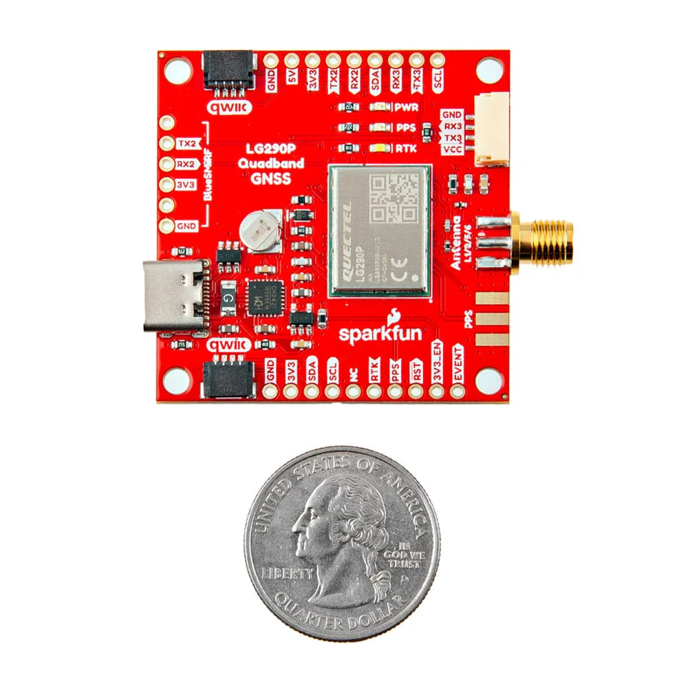 SparkFun Quadband GNSS RTK Breakout - LG290P (Qwiic) - Image 4