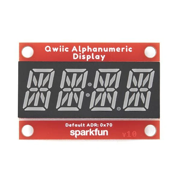 SparkFun Qwiic Alphanumeric Display - Green - Image 3