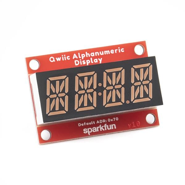 SparkFun Qwiic Alphanumeric Display - Purple - Image 2