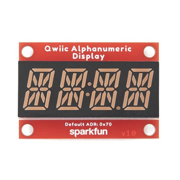 SparkFun Qwiic Alphanumeric Display - Purple - Image 3