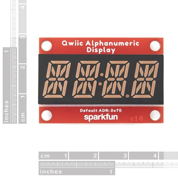 SparkFun Qwiic Alphanumeric Display - Purple - Image 5