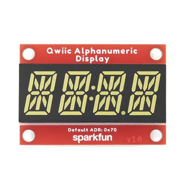 SparkFun Qwiic Alphanumeric Display - White - Image 3