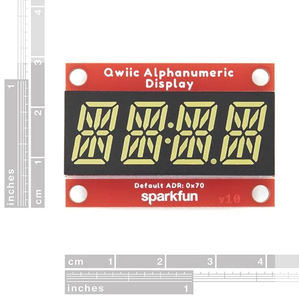 SparkFun Qwiic Alphanumeric Display - White - Image 5