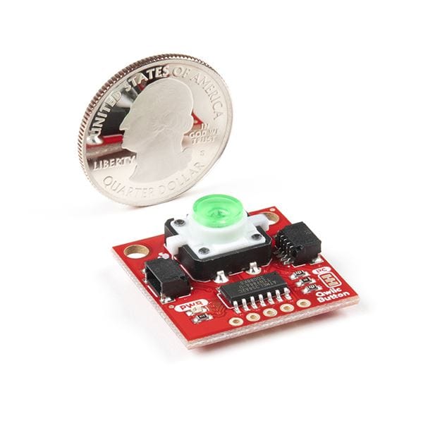 SparkFun Qwiic Button - Green LED - Image 4