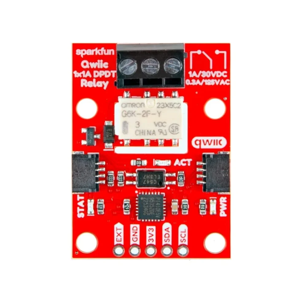 SparkFun Qwiic Relay - 1x1A DPDT - Image 2