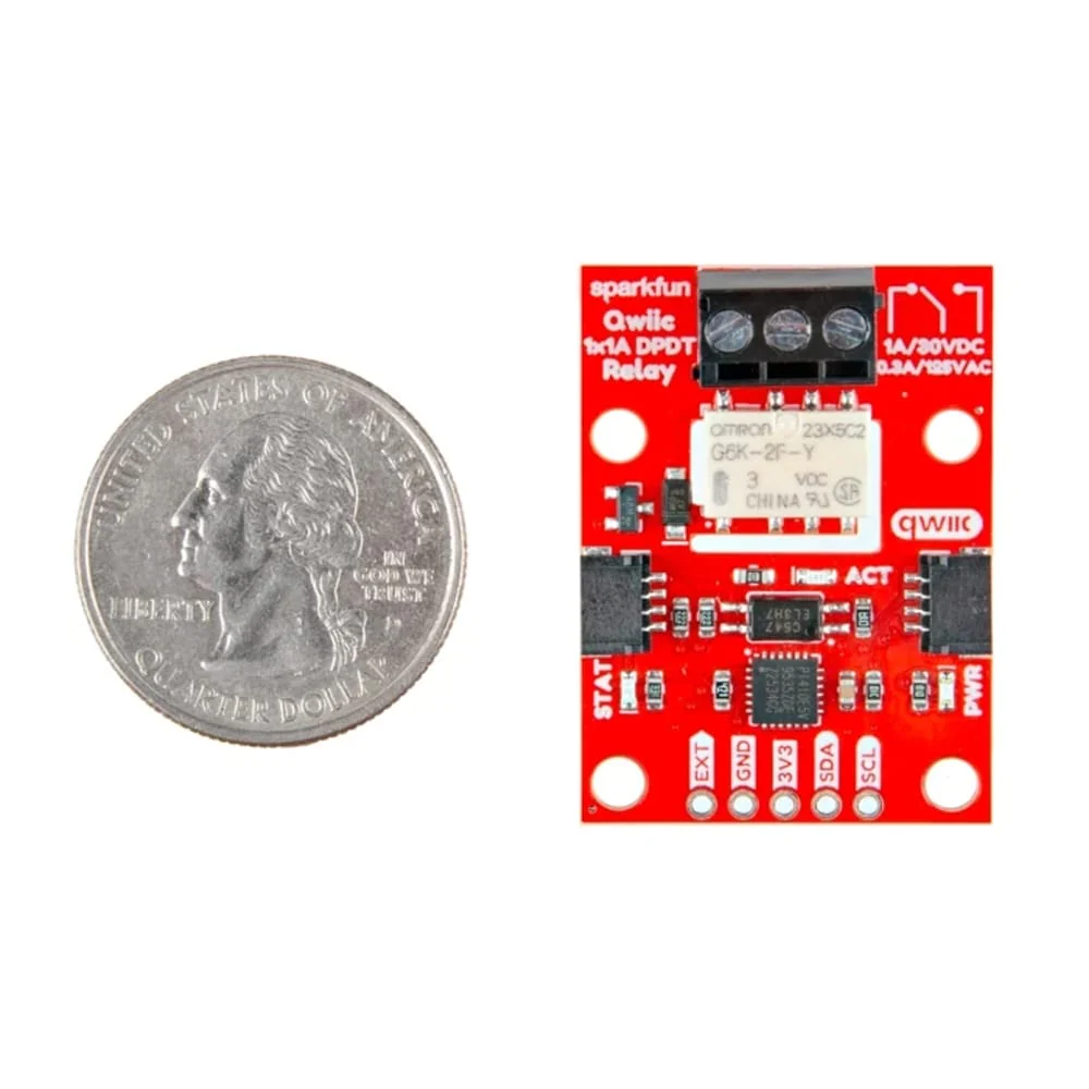 SparkFun Qwiic Relay - 1x1A DPDT - Image 4