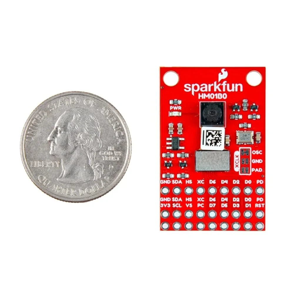 SparkFun Red Vision Camera Board - HM01B0 (Colour) - Image 4