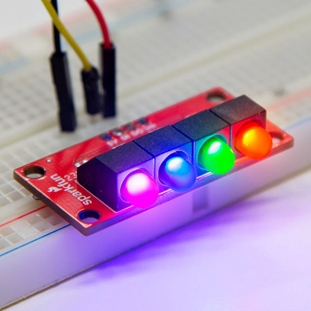 SparkFun RGB Addressable CBI LED 5mm - Right Angle - Image 3