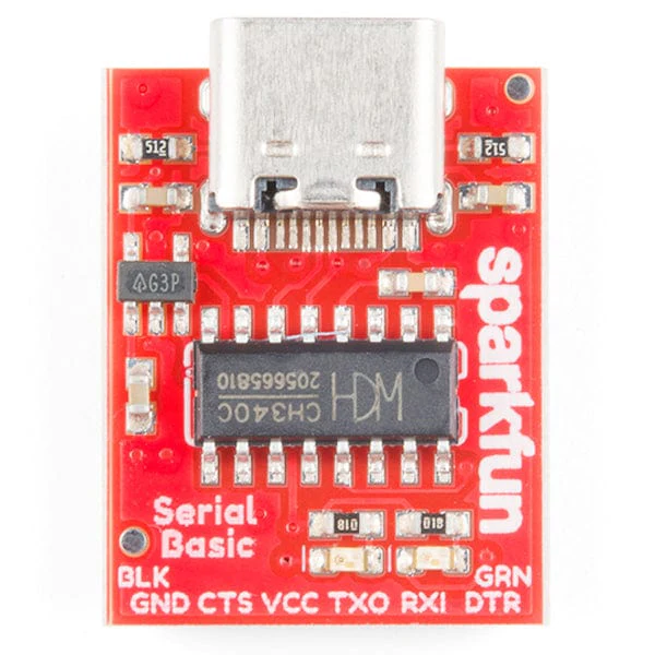 SparkFun Serial Basic Breakout - CH340C and USB-C - Image 2