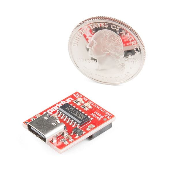 SparkFun Serial Basic Breakout - CH340C and USB-C - Image 4