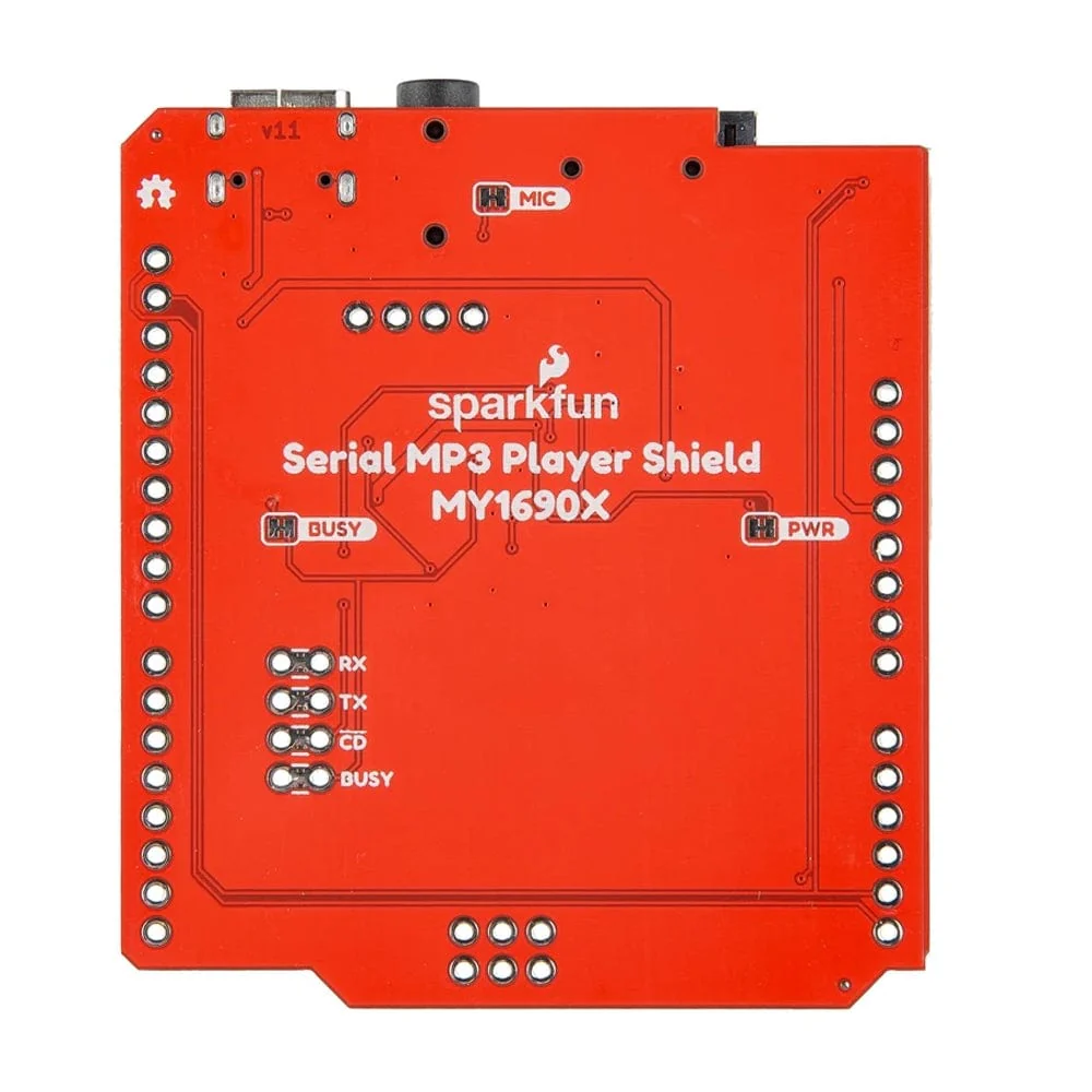 SparkFun Serial MP3 Player Shield - MY1690X-16S (Qwiic) - Image 3