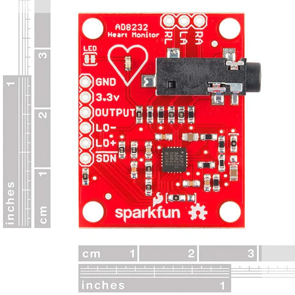 SparkFun Single Lead Heart Rate Monitor - AD8232 - Image 4