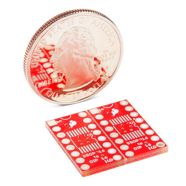 SparkFun SSOP to DIP Adapter - 16-Pin - Image 4