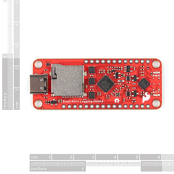 SparkFun Thing Plus Dual-Port Logging Shield - Image 4
