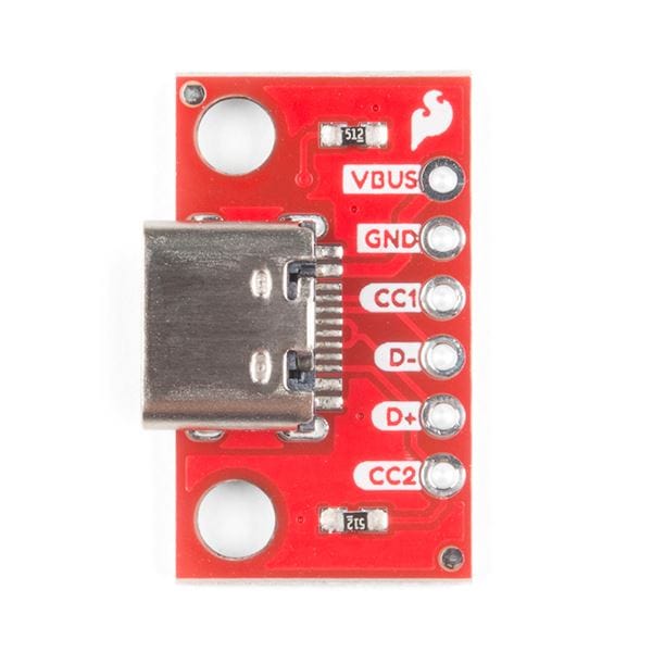 SparkFun USB-C Breakout - Horizontal - Image 3