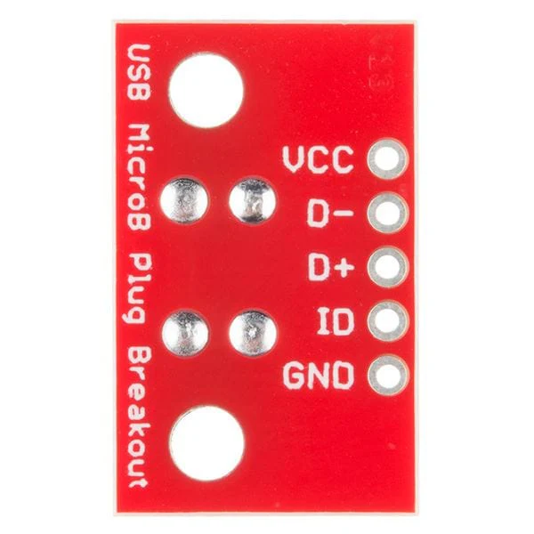 SparkFun USB MicroB Plug Breakout - Image 3