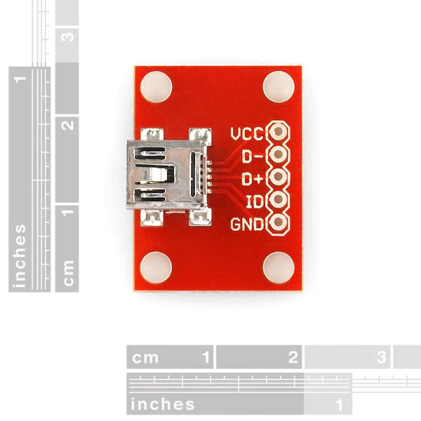 SparkFun USB Mini-B Breakout - Image 2